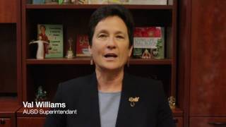 Superintendent Val Williams' Message - November 2016