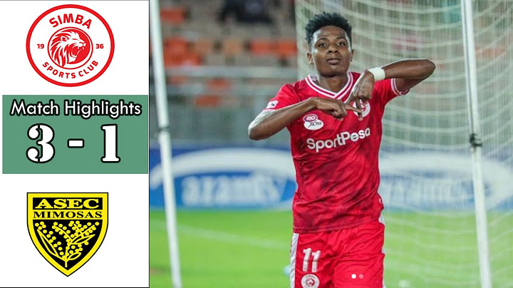 Simba SC v Asec Mimosas 3-1 All Goals Highlights | CAF Confederation Cup  2022