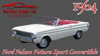 1964 Ford Falcon Futura Sport Convertible 260CID V8 Deluxe Interior