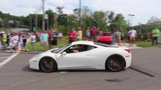 This 458 is equipped with fi exhaust, making the car sound much better
than stock. owned by local aftermarket parts store east side motoring.
for ...