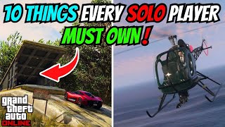10 Things Every SOLO Player MUST OWN In GTA Online 2024
