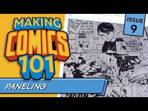How To Design Comic Book Panels! Making Comics 101 #9