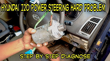 Hyundai I 20 power Steering Hard problem fault code C2414, C2415,C1604