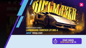 Need For Speed No Limits - Lamborghini Countach LPI 800-4 | Kingmaker (Day 3 - Who Needs Enemies?)