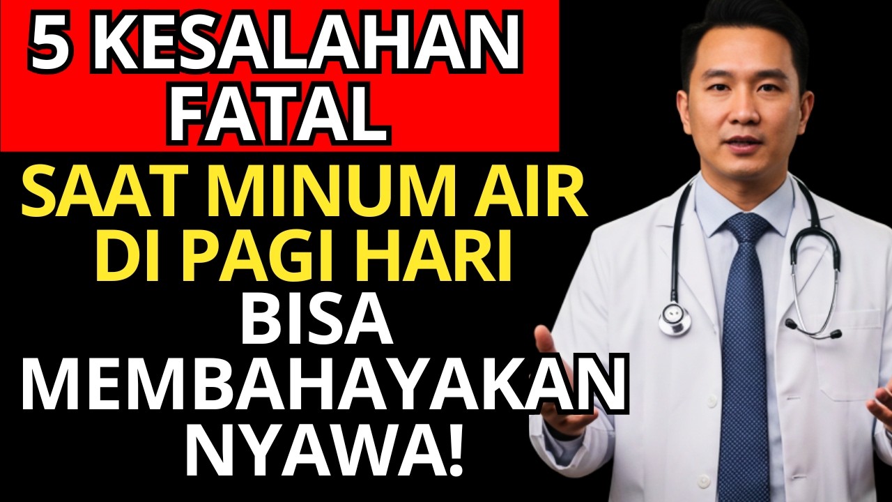 Dokter Bongkar! Minum Air Pagi Bisa Bikin Ginjal Rusak — 5 Kesalahan Fatal yang Sering Dilakukan!