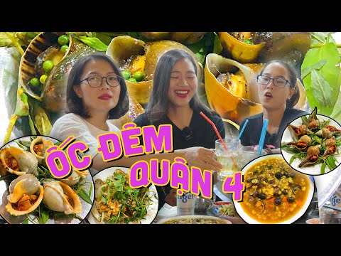 Video Cùng Đại Tỷ & Thái Nhà Biển ăn Ốc Sáu Nở Quận 4 siêu... - youtube