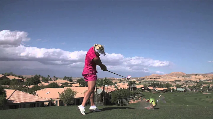 Long Driver Sandra Carlborg Smashes Melon in Slo-Mo