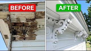 Italianate soffit repair