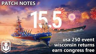 Everything New In Update 15.5 (World of Warships)