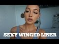 Get Ready With Me | Sexy Smokey Winged Liner