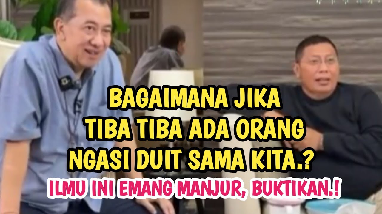 TIBA TIBA ADA ORANG NGASI DUIT PULUHAN JUTA #ilmurday 