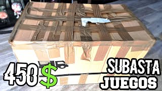 GANÉ una SUBASTA POR 450$ de 15 kg en VIDEOJUEGOS y ESTO es lo que TENIA DENTRO -UNBOXING BERSGAMER