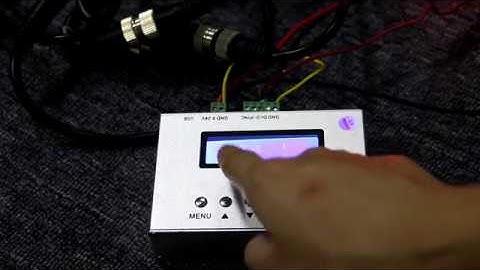 How to set 0.5M B50 led tube DMX address by