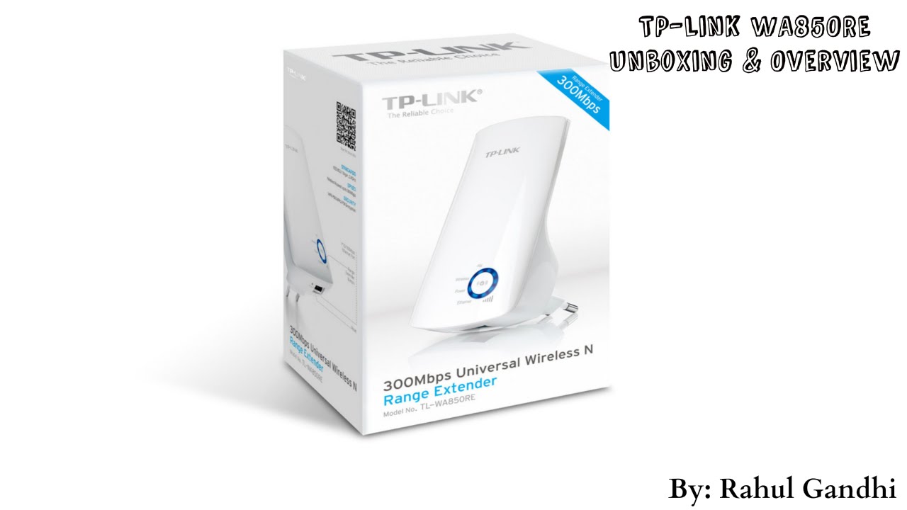 TP-Link TL-WA850RE Unboxing & Overview - YouTube