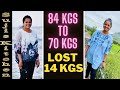 How I Lost 14 kgs in 3 months??? My Weightloss Journey||What I eat in a day in my Weightloss journey