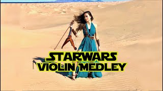 Star Wars Violin Medley - Electric Violin Cover Amy Serrano