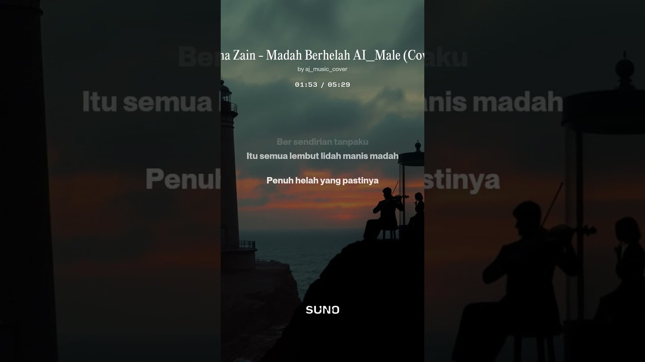 Ziana Zain   Madah Berhelah AI Male Cover