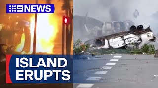 French reinforcements deployed to New Caledonia amid deadly riots | 9 News Australia