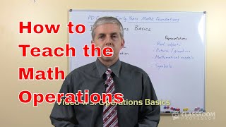 Operations Basics: Part 3 of "Early Years Mathematics Foundations" [FREE MATH PD FOR TEACHERS]