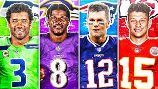 BEST NFL PLAYER FROM EACH JERSEY NUMBER