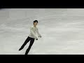 4CC Men FP 6-min Warm-UP Yuzuru Hanyu fancam