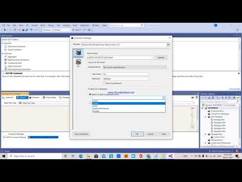 19. SSIS TUTORIAL - OLE-DB COMMAND TRANSFORMATION - INSERT STATEMENT   -TELUGU