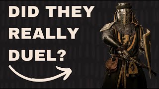 Did Knights Really Duel Each Other? | 60 Seconds History