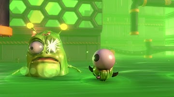 Bubsy: Paws on Fire! - Flee The Scene! - Boss Research lab - Goo Grief Trophy