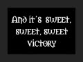 Sweet Victory - David Glen Eisley - Lyrics