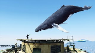 ANIMAL GUN MOD! (GTA 5 Mods Funny Moments)