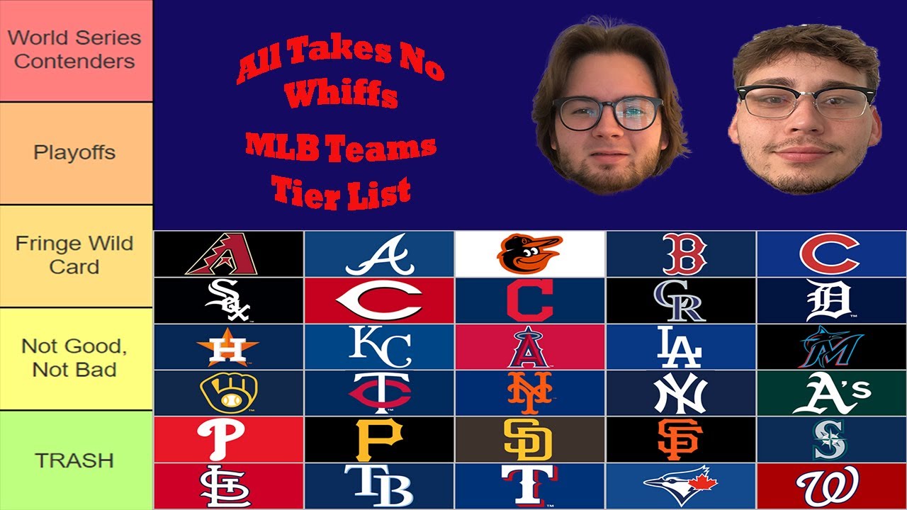 My PostDeadline MLB Tier List with Jolly Olive  YouTube