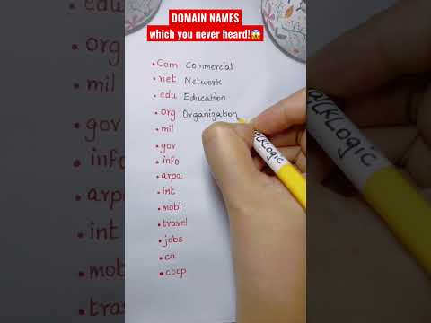 Video: Hva er de forskjellige typene domenenavn?