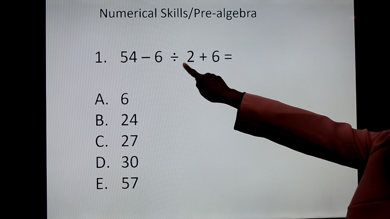Tip Question Math Test Taking Tip | #3 Math Question pt. 2 - YouTube
