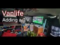 Vanlife | Adding a T.V. to My 2002 Dodge Caravan