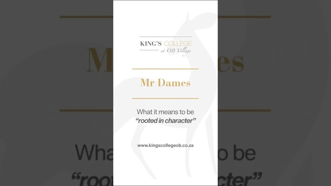 Rooted in Character: Why True Leadership Begins with Christian Values | King's College OB