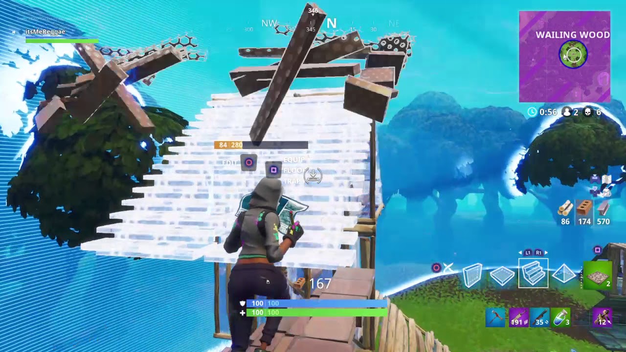 Fortnite - My Most Intense PS4 Build Fight in Solos! (so far)