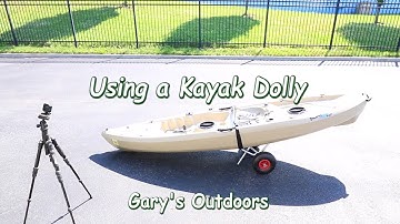 Using a Kayak or Canoe Dolly Wheels Ep.2018-23