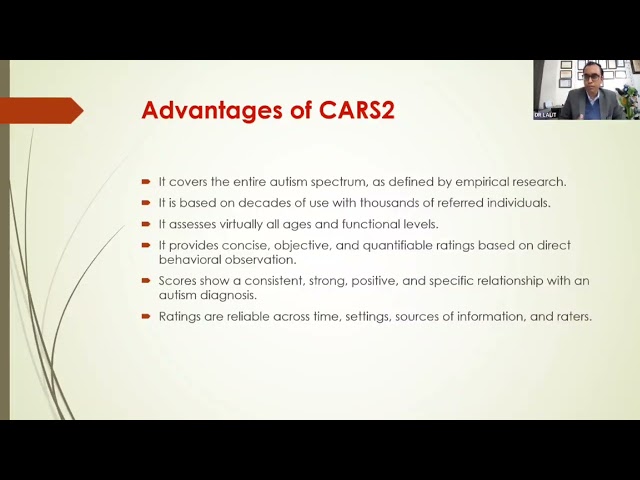 Administration & Scoring of CARS in Clinical Practice: By. Dr.Lalit Mittal