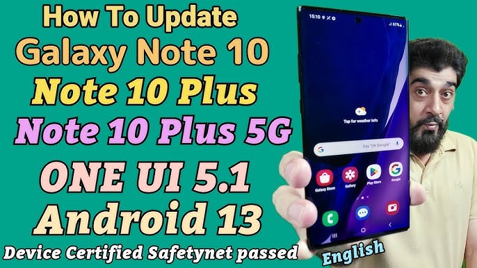 Samsung brings One UI 5.1 update to Galaxy Note 10 Lite - Sammy Fans