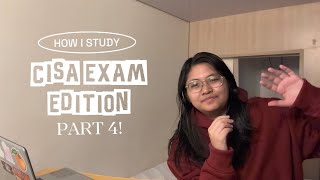 How I study (CISA Exam Edition!) // Bernadette Marzal