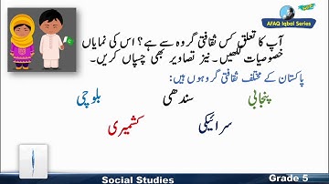 AFAQ Iqbal series Grade-5 Social Studies Unit 1 (Sheet# 1-6) Students Resource Pack Teaching Videos.