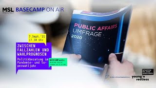 BASECAMP ON AIR | Young+Restless: Zwischen Fallzahlen und Wahlprognosen MSL Public-Affairs-Umfrage