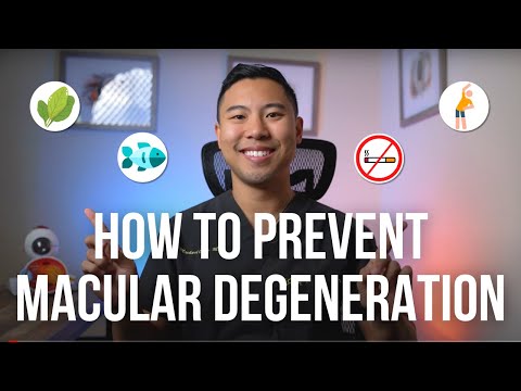 Video: Cum să preveniți degenerarea maculară (cu imagini)