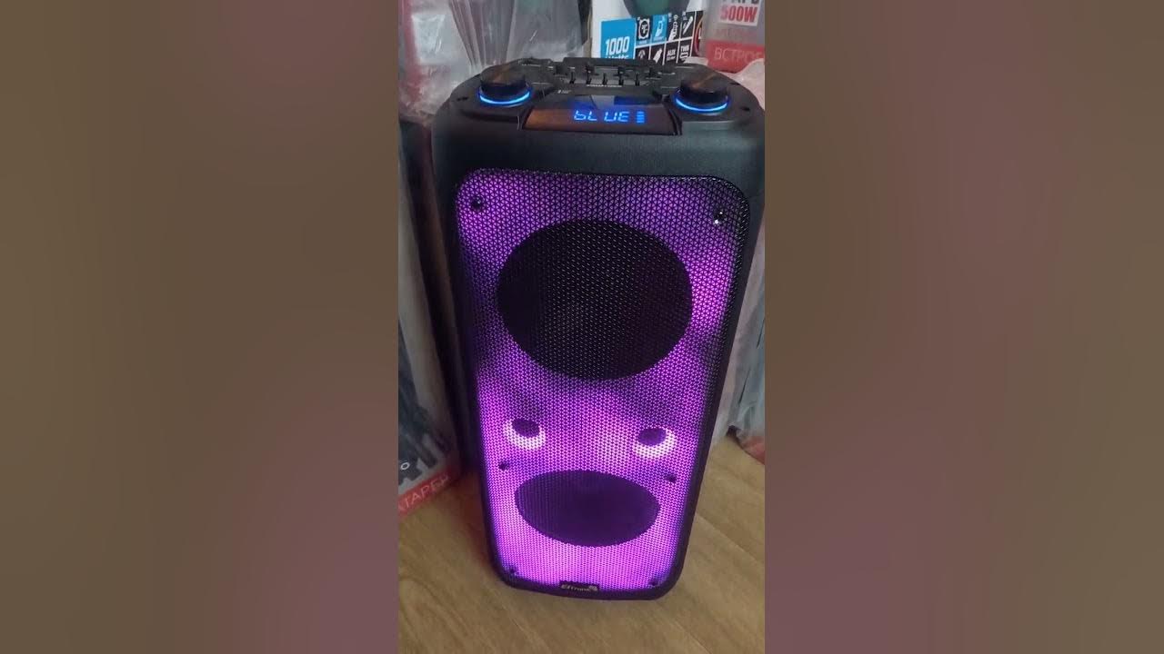 Портативная колонка Eltronic 20-62 NEW (1000 Ватт) - YouTube