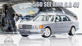 The mighty W126 6.0 SEL 4V AMG from Japan!