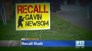 CBS13 Investigates: Democratic Lawmakers Push For Earlier Recall Election