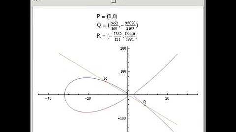 Rational Points on an Elliptic Curve