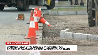 DPW crews preparing for possible damage from several days of rain