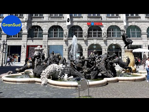Video: Statuen und Brunnen in Nürnberg