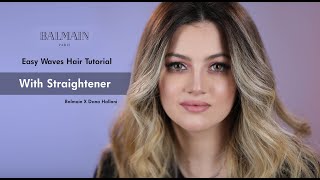 Easy Waves + Hair Care Tutorial | Balmain X Dana Hallani -  بالمان مع دانا الحلاني